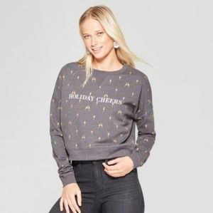 New Fifth Sun Holliday Cheer sweat shirt